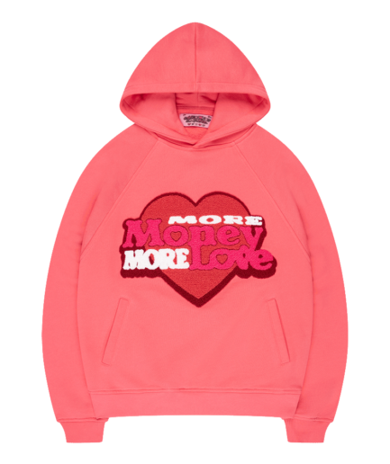 Blaze Heart Hoodie Red