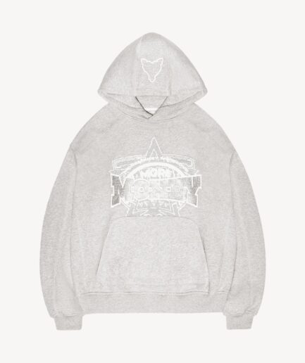 Glorious Gem Light Grey Hoodie