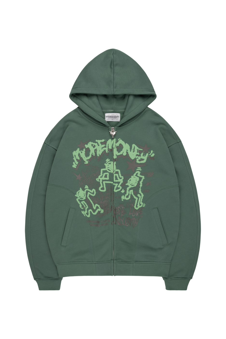 Icon Man Zip Duck Green