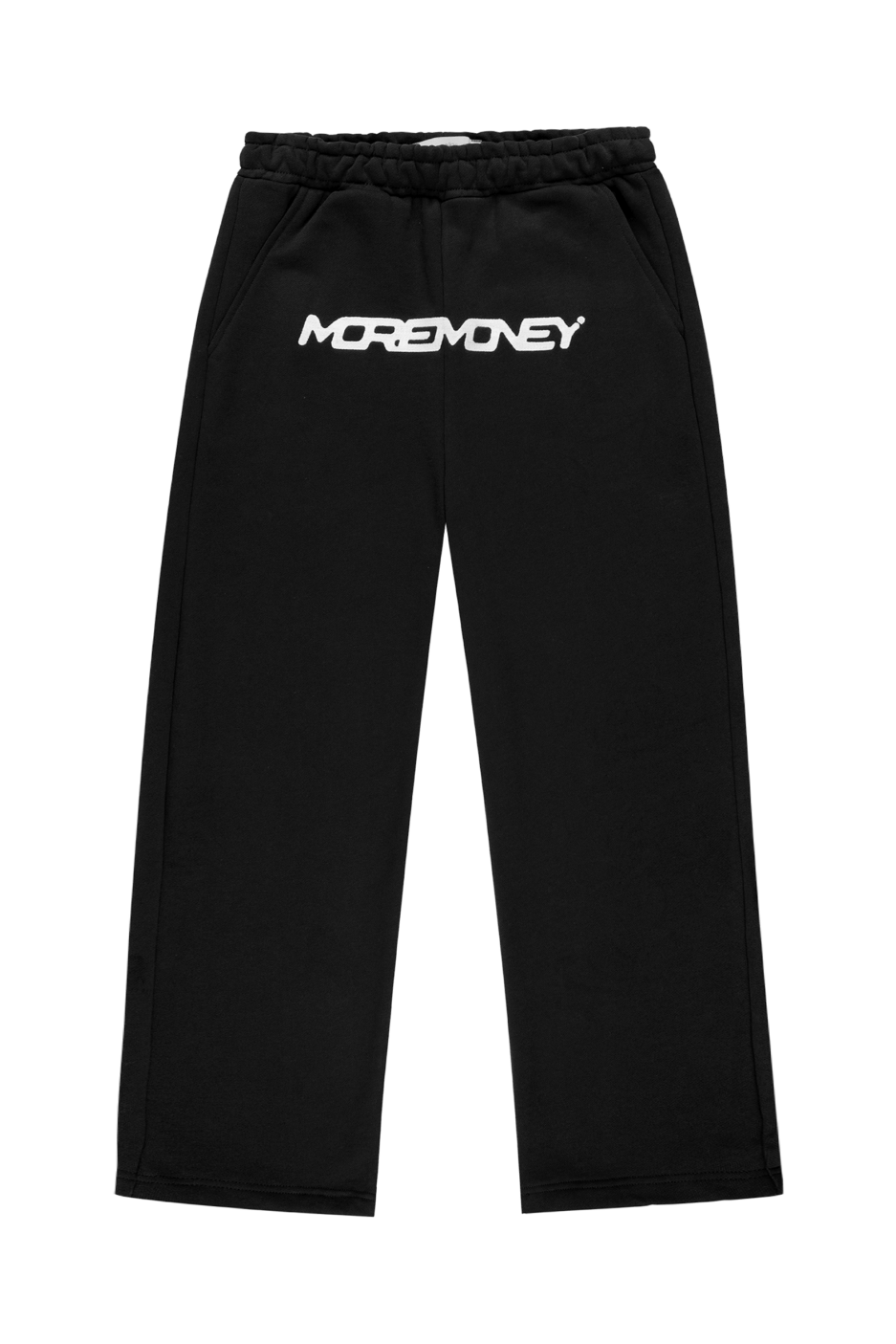 More Money Logo Joggers Black