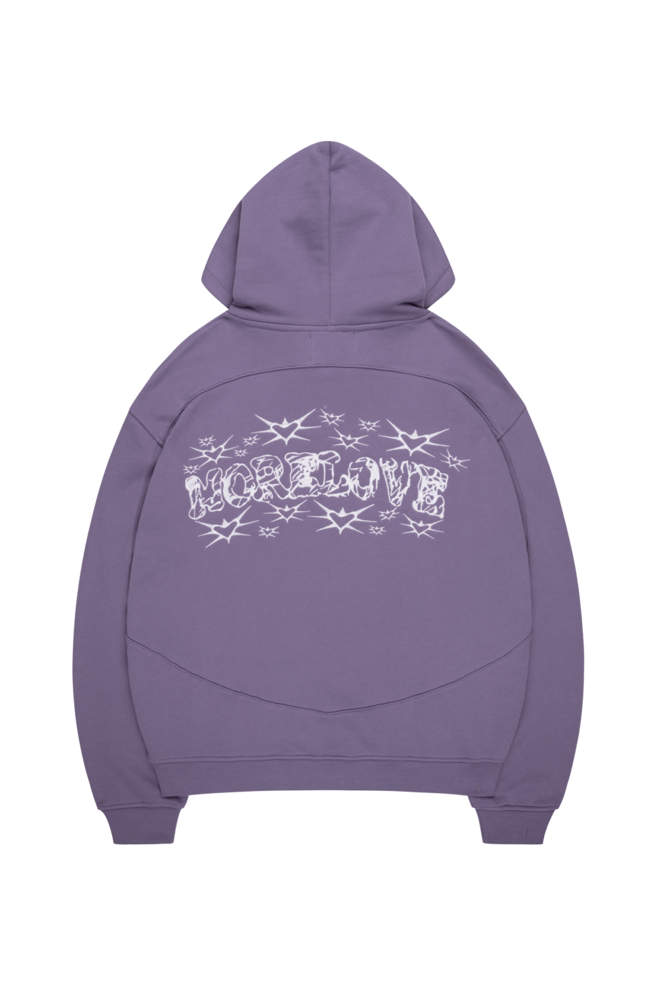 More Money Reversi Graphic Hoodie Mulled Grape Purple